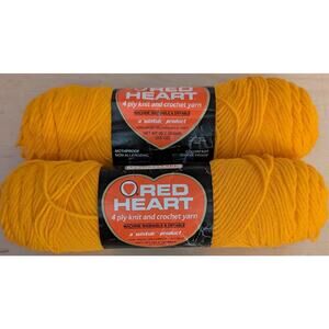🦃Red Heart 245 Orange Yarn Lot